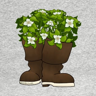 Bunch Berry Rain Boots T-Shirt